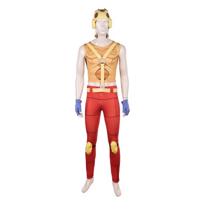 Pocoloco Yellow Cosplay Costume Halloween Carnival Outfit