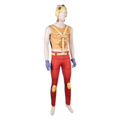 Pocoloco Yellow Cosplay Costume Halloween Carnival Outfit