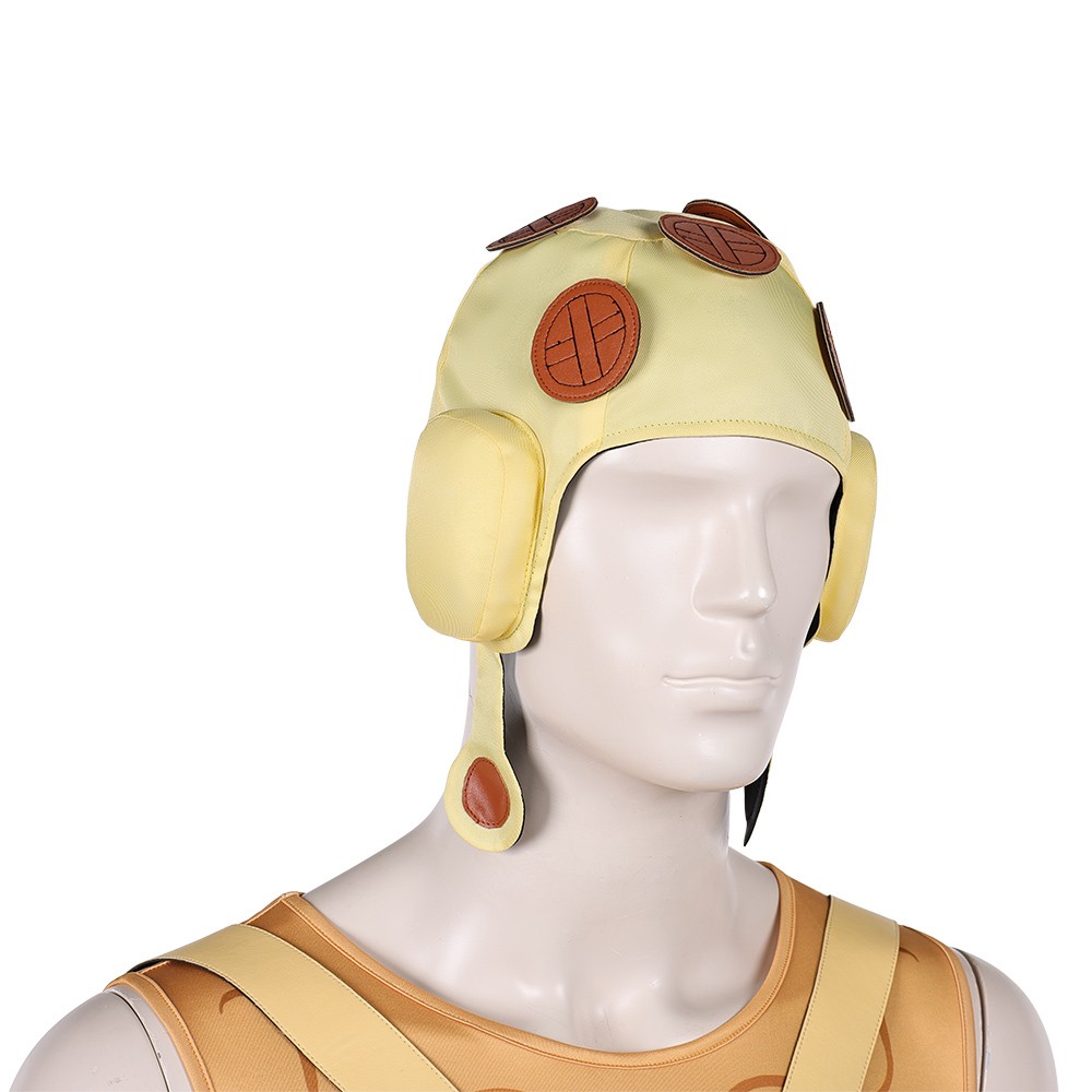 Pocoloco Yellow Cosplay Costume Halloween Carnival Outfit