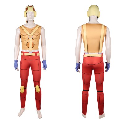 Pocoloco Yellow Cosplay Costume Halloween Carnival Outfit