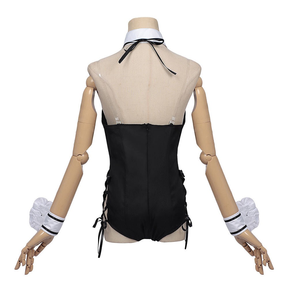 Jouer à des jeux de mort pour mettre de la nourriture sur la table Costume de cosplay de Yuuki Sorimachi Bunny Girl Carnaval d'Halloween