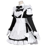 Jouer à des jeux de mort pour mettre de la nourriture sur la table Robe de servante pour femmes Momono Costume de cosplay Halloween Carnaval