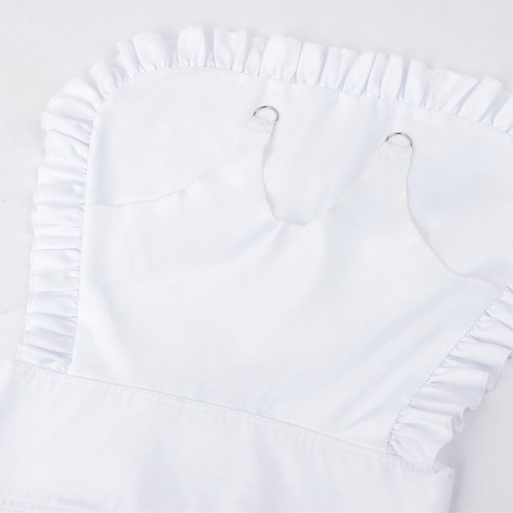 Jouer à des jeux de mort pour mettre de la nourriture sur la table Robe de servante pour femmes Momono Costume de cosplay Halloween Carnaval