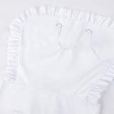 Jouer à des jeux de mort pour mettre de la nourriture sur la table Robe de servante pour femmes Momono Costume de cosplay Halloween Carnaval