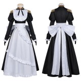 Playing Death Games to Put Food on the Table Benya Women Maid Dress Cosplay Costume Halloween Carnival Outfit