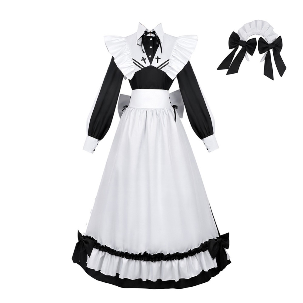 Jouer à des jeux de mort met de la nourriture sur la table Costume de cosplay de Yuuki Sorimachi Tenue de carnaval d'Halloween