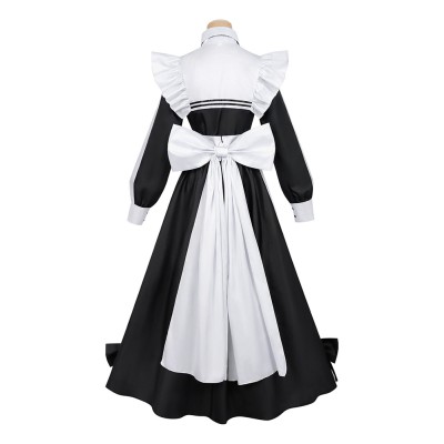 Jouer à des jeux de mort met de la nourriture sur la table Costume de cosplay de Yuuki Sorimachi Tenue de carnaval d'Halloween