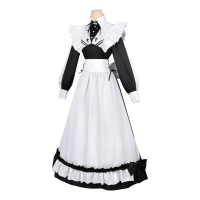 Jouer à des jeux de mort met de la nourriture sur la table Costume de cosplay de Yuuki Sorimachi Tenue de carnaval d'Halloween
