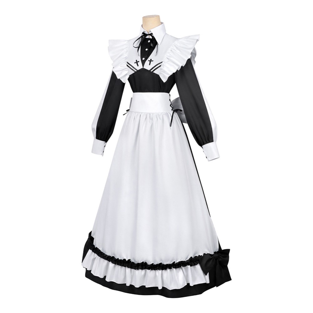 Jouer à des jeux de mort met de la nourriture sur la table Costume de cosplay de Yuuki Sorimachi Tenue de carnaval d'Halloween