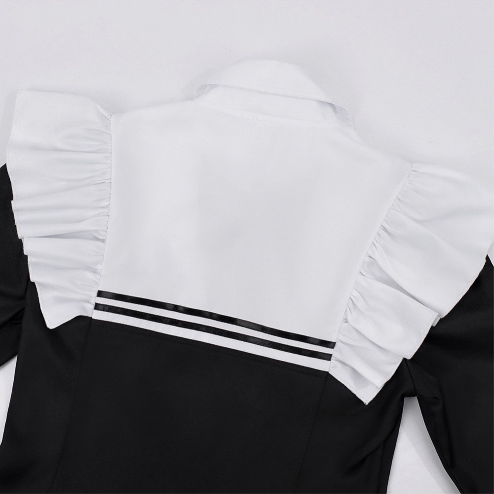 Jouer à des jeux de mort met de la nourriture sur la table Costume de cosplay de Yuuki Sorimachi Tenue de carnaval d'Halloween