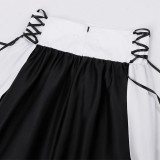 Jouer à des jeux de mort met de la nourriture sur la table Costume de cosplay de Yuuki Sorimachi Tenue de carnaval d'Halloween