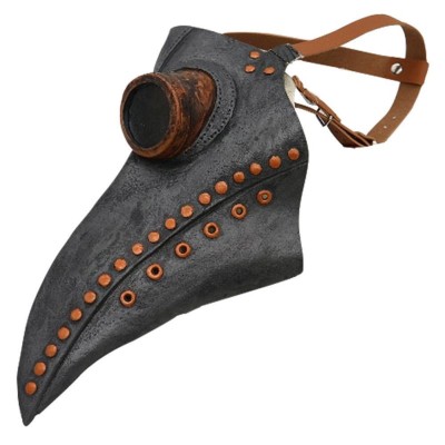 Plague Doctor Mask - Long Nose Bird Beak Steampunk Props Mask Cosplay Costume Halloween Carnival