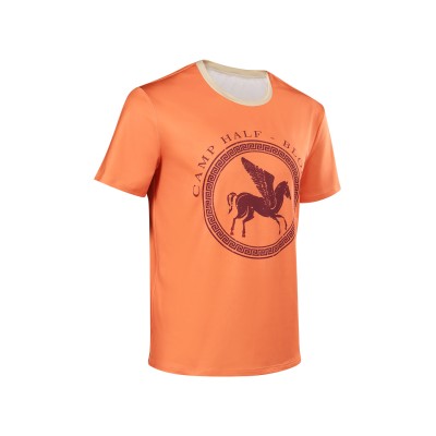 T-shirt imprimé Percy Jackson pour enfants, costume de cosplay pour Halloween et carnaval