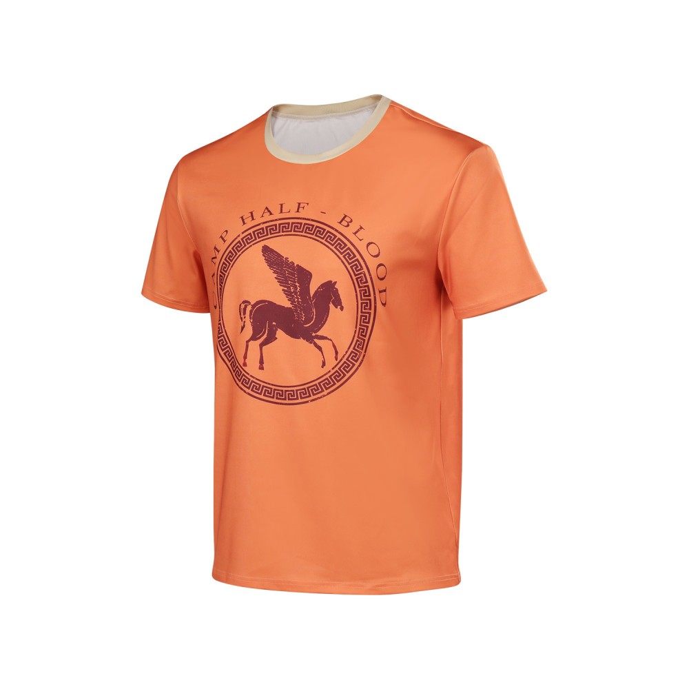 T-shirt imprimé Percy Jackson pour enfants, costume de cosplay pour Halloween et carnaval