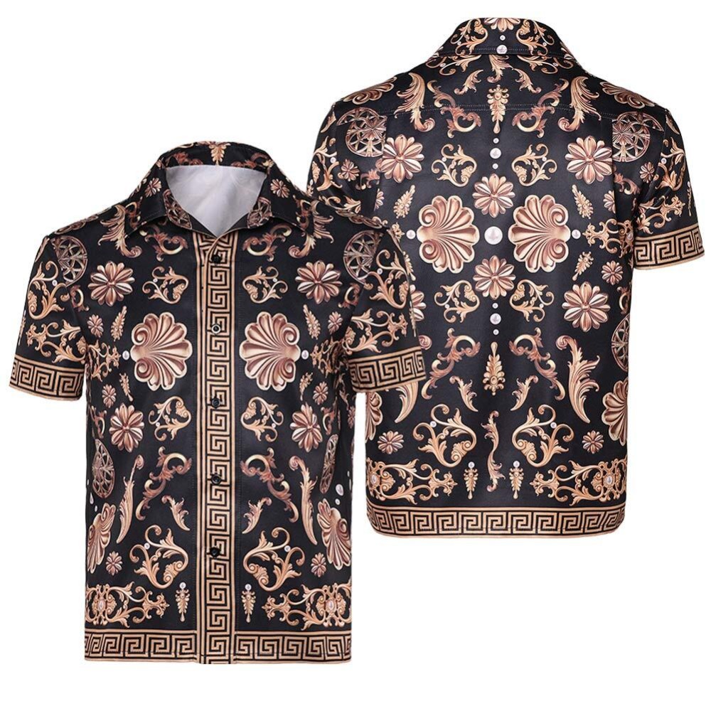 Peacemaker Saison 2 Christopher Smith Chemise Imprimée Costume de Fête Cosplay Halloween Carnaval