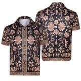 Peacemaker Saison 2 Christopher Smith Chemise Imprimée Costume de Fête Cosplay Halloween Carnaval
