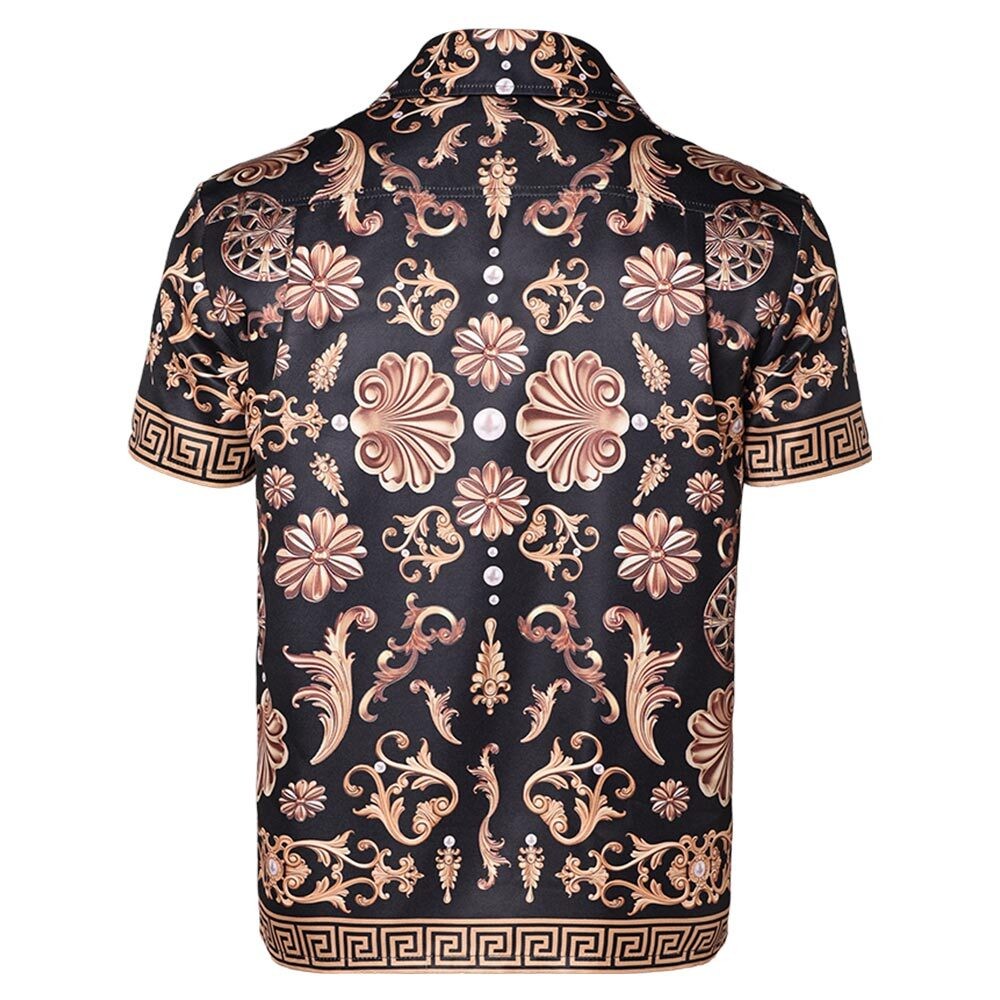 Peacemaker Saison 2 Christopher Smith Chemise Imprimée Costume de Fête Cosplay Halloween Carnaval