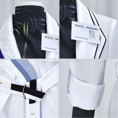 Costume de cosplay de la chef femme blanche Path to Nowhere pour Halloween et carnaval