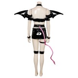 Ensemble de sous-vêtements de démon Scanty de Panty & Stocking with Garterbelt Costume de cosplay pour Halloween Carnaval