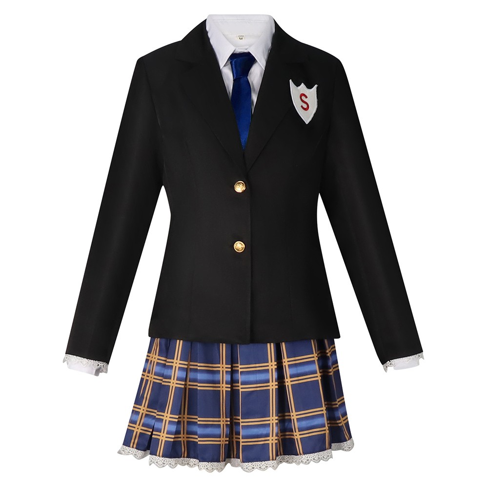 Panty &amp; Stocking Stocking School Uniform JK Party Cosplay Costume Halloween Carnival Outfit