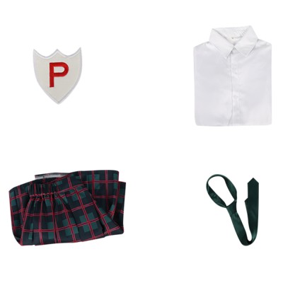 Panty &amp; Stocking Panty School Uniform JK Party Cosplay Costume Halloween Carnival Outfit