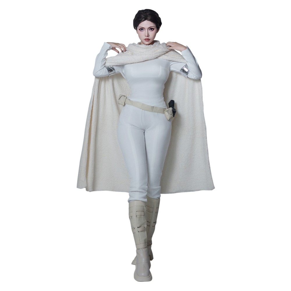 Costume de cosplay Padme Naberrie Amidala pour Halloween et carnaval