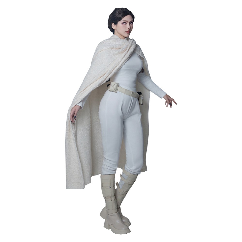 Costume de cosplay Padme Naberrie Amidala pour Halloween et carnaval