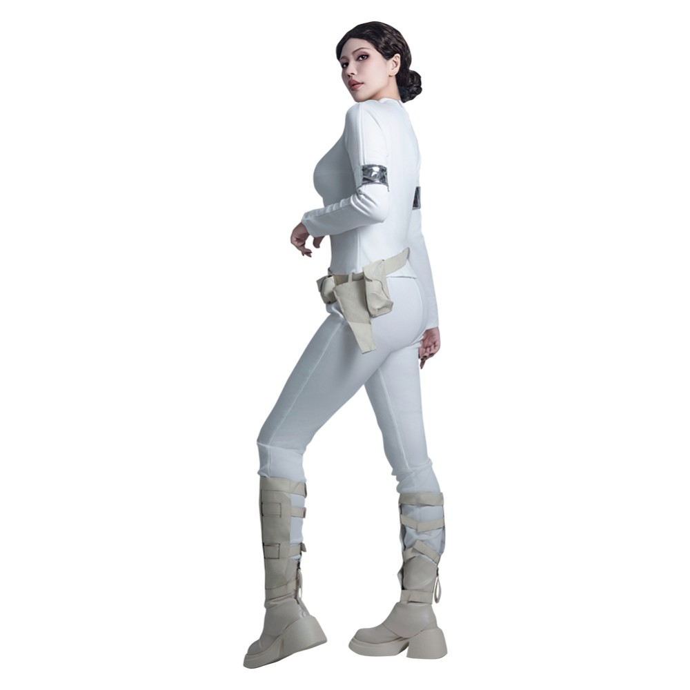 Costume de cosplay Padme Naberrie Amidala pour Halloween et carnaval