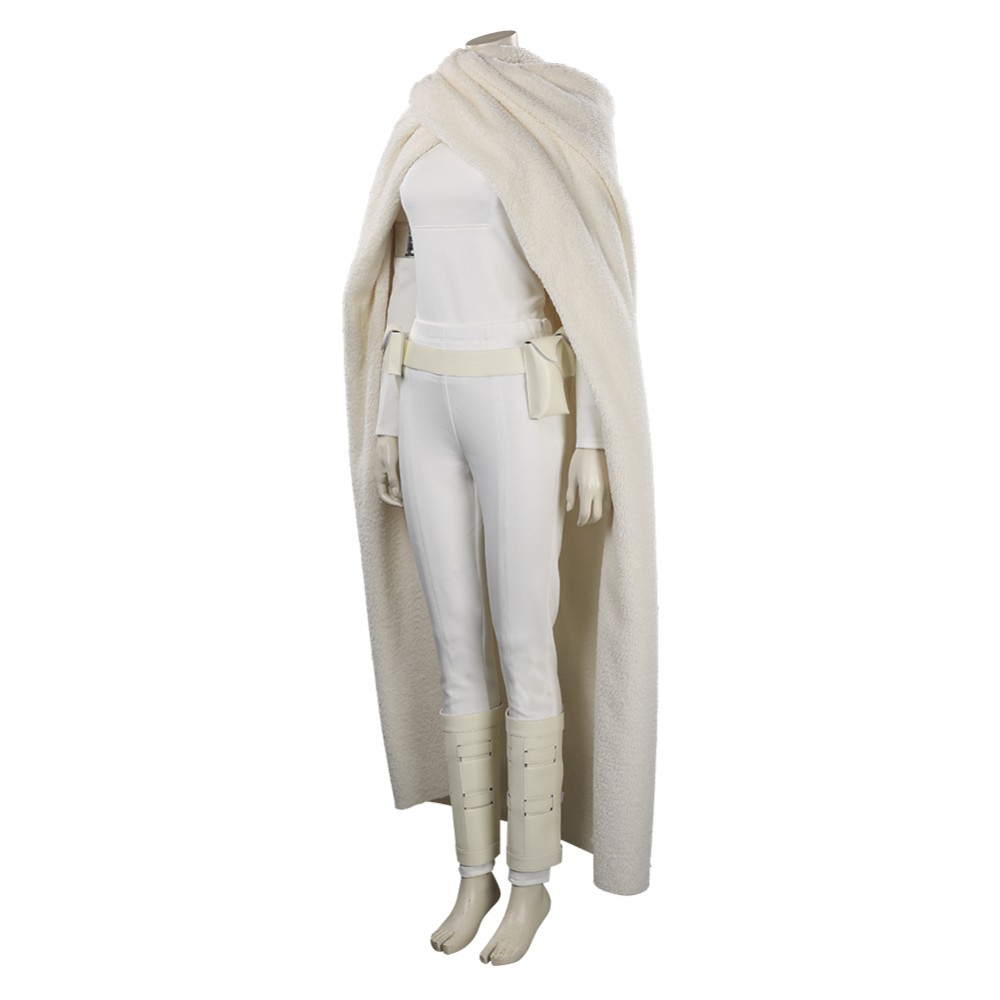 Costume de cosplay Padme Naberrie Amidala pour Halloween et carnaval