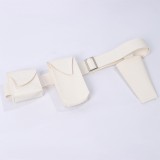 Costume de cosplay pour femmes Padme Amidala blanc, tenue de carnaval d'Halloween