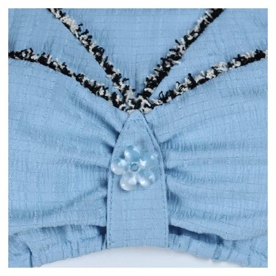 Ensemble de robe bleue pour femmes Padmé Amidala, costume de fête cosplay pour Halloween et carnaval