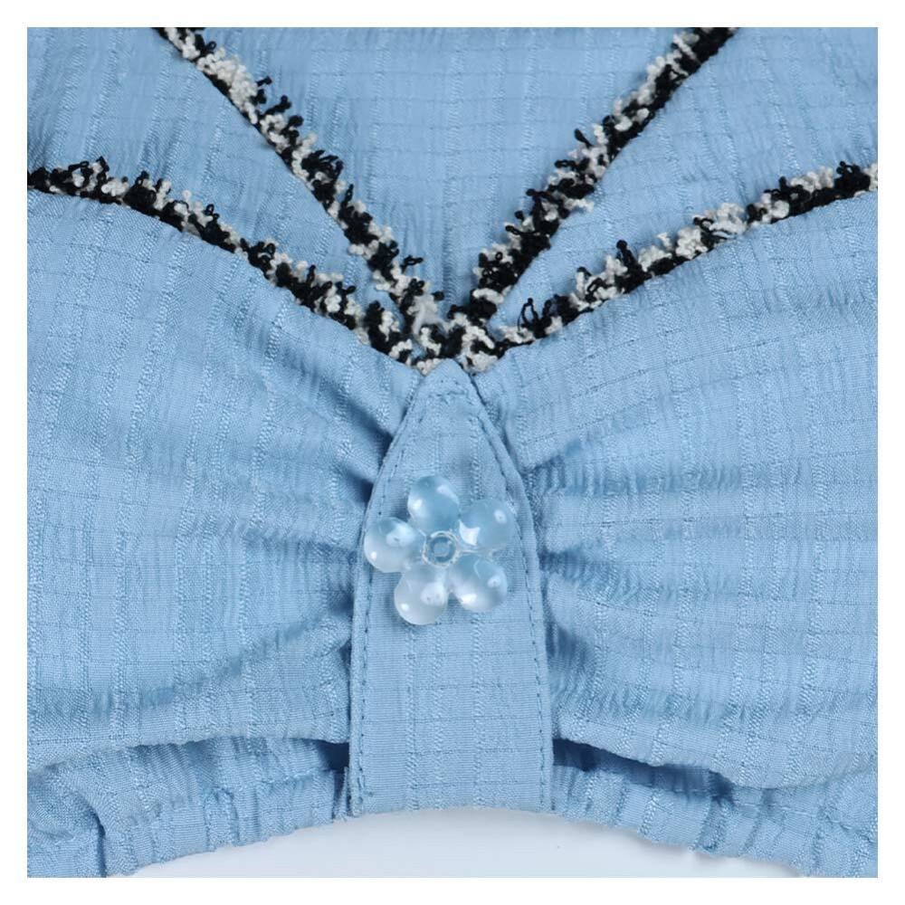 Ensemble de robe bleue pour femmes Padmé Amidala, costume de fête cosplay pour Halloween et carnaval