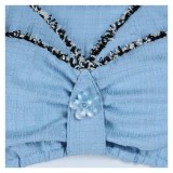 Ensemble de robe bleue pour femmes Padmé Amidala, costume de fête cosplay pour Halloween et carnaval