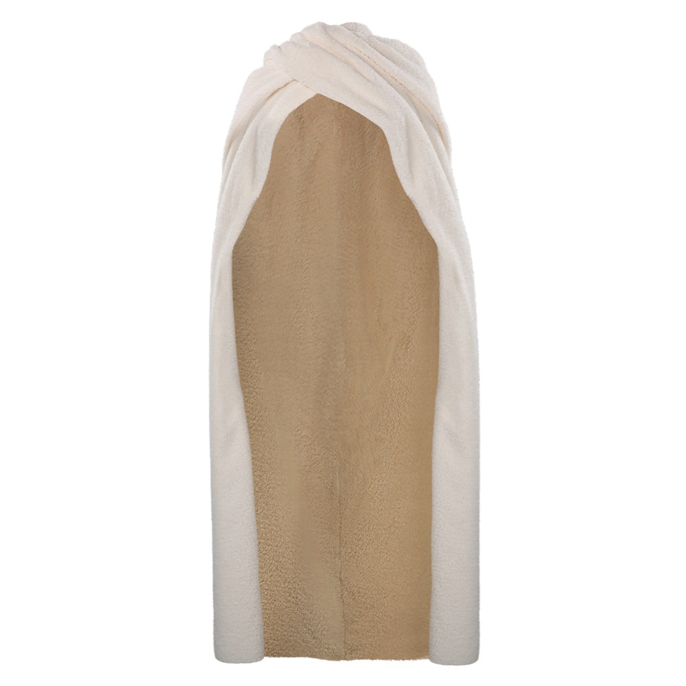 Padme Amidala Woman White Cloak Only Party Cosplay Costume Halloween Carnival