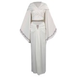 Padmé Amidala White Without Cloak Suit Cosplay Costume Halloween Carnival Outfit