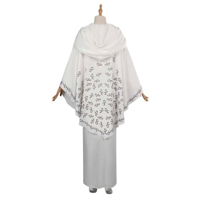 Padmé Amidala White Without Cloak Suit Cosplay Costume Halloween Carnival Outfit