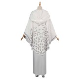 Padmé Amidala White Without Cloak Suit Cosplay Costume Halloween Carnival Outfit