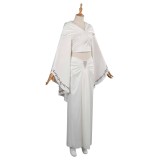 Padmé Amidala White Without Cloak Suit Cosplay Costume Halloween Carnival Outfit