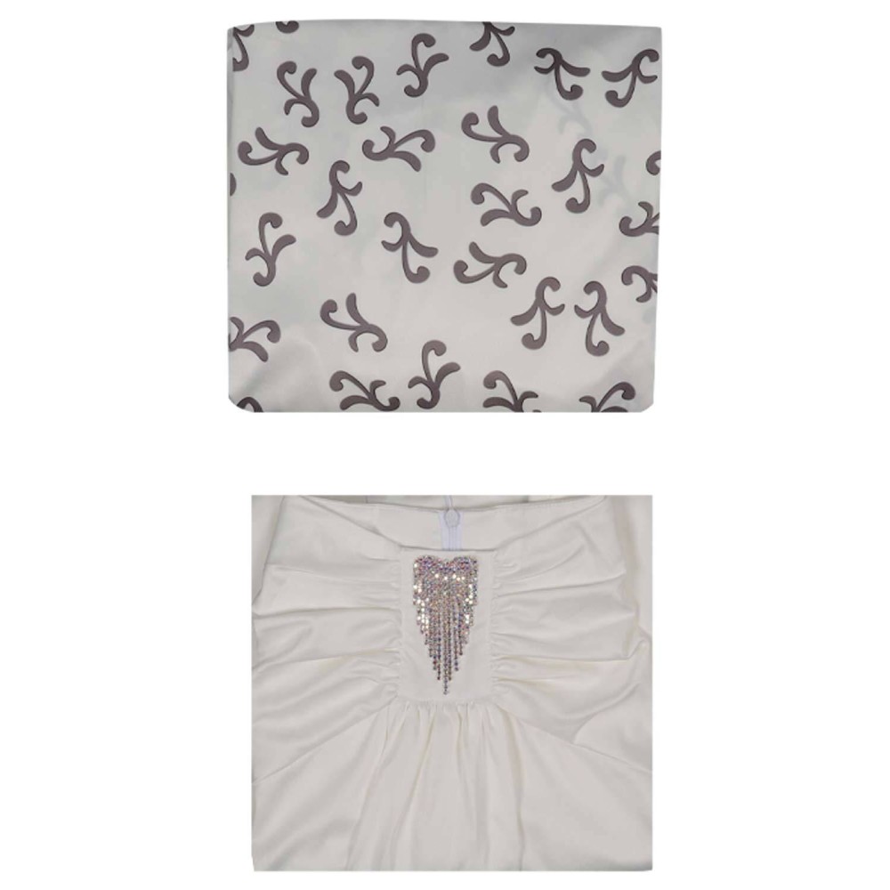 Padmé Amidala White Without Cloak Suit Cosplay Costume Halloween Carnival Outfit