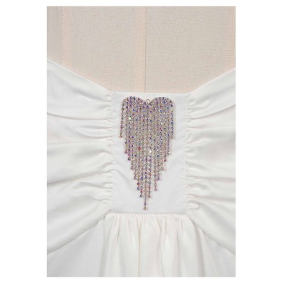 Padmé Amidala White Without Cloak Suit Cosplay Costume Halloween Carnival Outfit