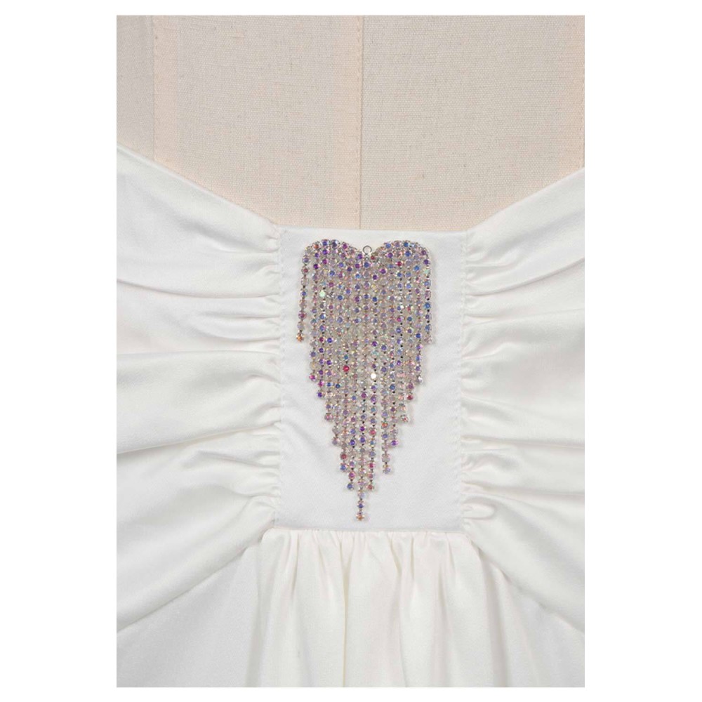 Padmé Amidala White Without Cloak Suit Cosplay Costume Halloween Carnival Outfit