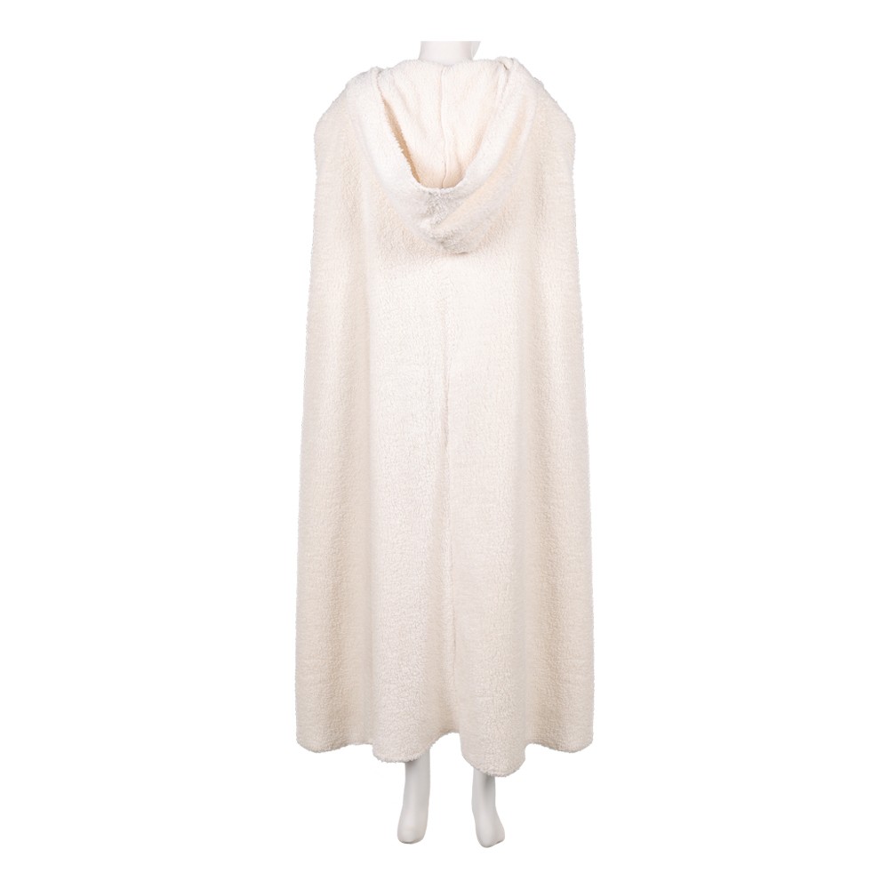Costume de cosplay de Padme Amidala avec manteau blanc pour Halloween et carnaval