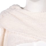 Costume de cosplay de Padme Amidala avec manteau blanc pour Halloween et carnaval