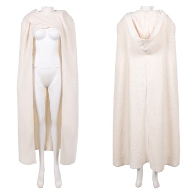 Costume de cosplay de Padme Amidala avec manteau blanc pour Halloween et carnaval