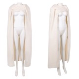 Costume de cosplay de Padme Amidala avec manteau blanc pour Halloween et carnaval