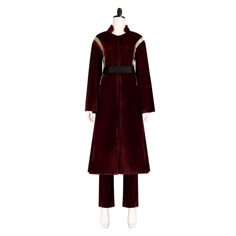 Padme Amidala Red Robe Cosplay Costume Halloween Carnival Outfit