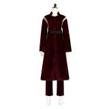 Padme Amidala Red Robe Cosplay Costume Halloween Carnival Outfit