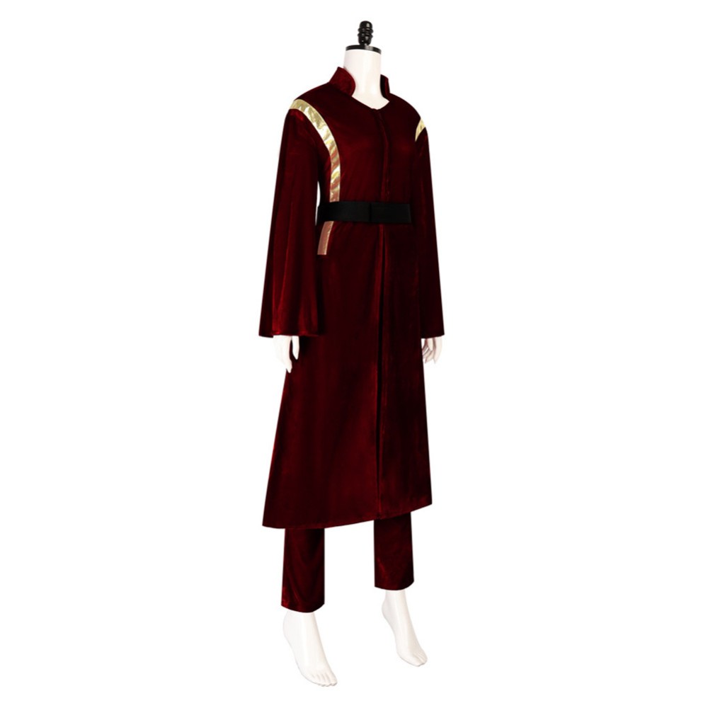 Padme Amidala Red Robe Cosplay Costume Halloween Carnival Outfit