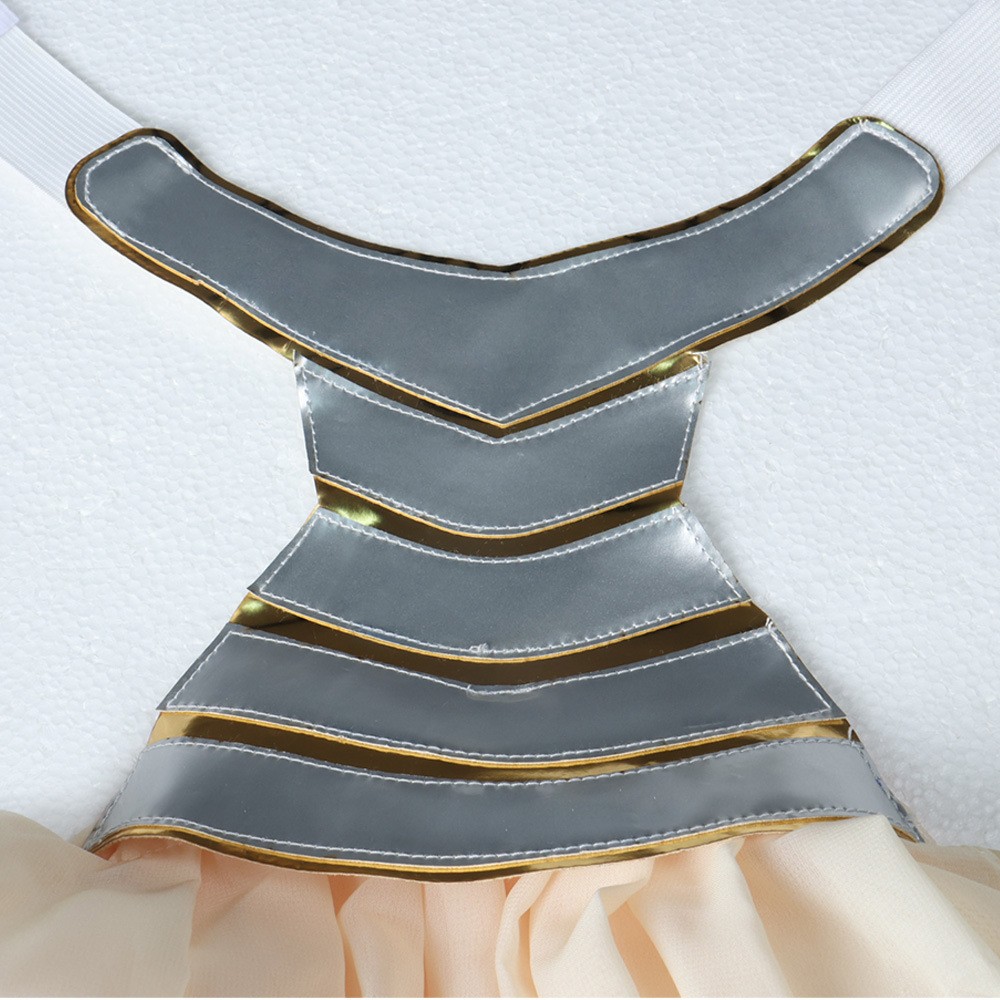 Robe longue violette de cosplay de Padmé Amidala, costume pour Halloween et carnaval