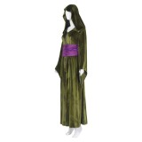 Padmé Amidala Green Long Dress Cosplay Costume Halloween Carnival Outfit